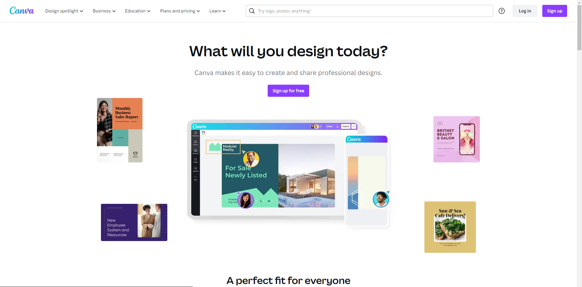 Canva free design tools